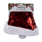 Christmas Dress-Up Sequin Santa Hat 30x45cm Christmas Dress-Up Sequin Santa Hat 30x45cm